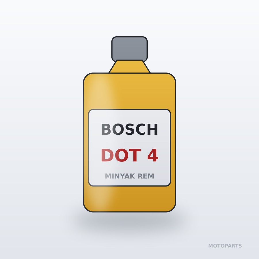 Minyak Rem Bosch DOT 4 1 Liter